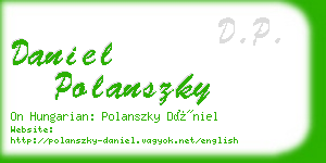 daniel polanszky business card